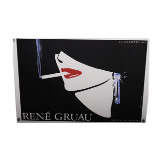 OATMEAL RENE THE CIGARETTE EDITION OF THE DESASTRE 61X79.5 CM UNION AFFICHE