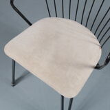 1950s Set of elegant dining chairs