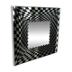 Vintage Op Art mirror by Deknudt