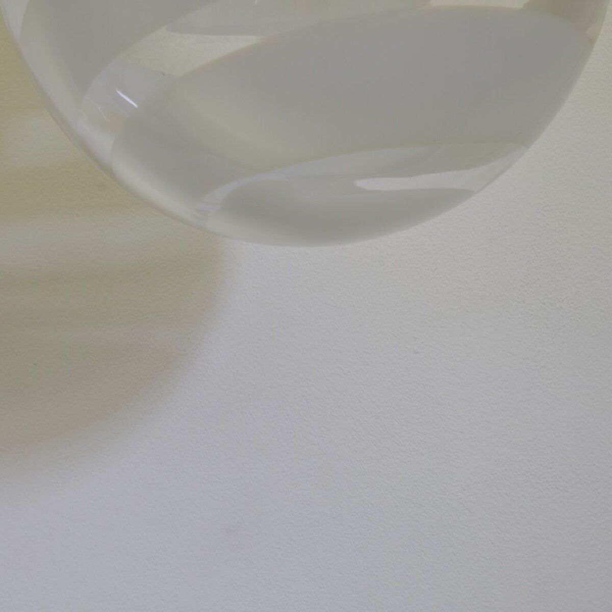 Suspended Murano glass lamp attributed to Venini, 1970s.