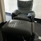 Vico magistretti, Maralunga for Cassina, in Leather with Footrest