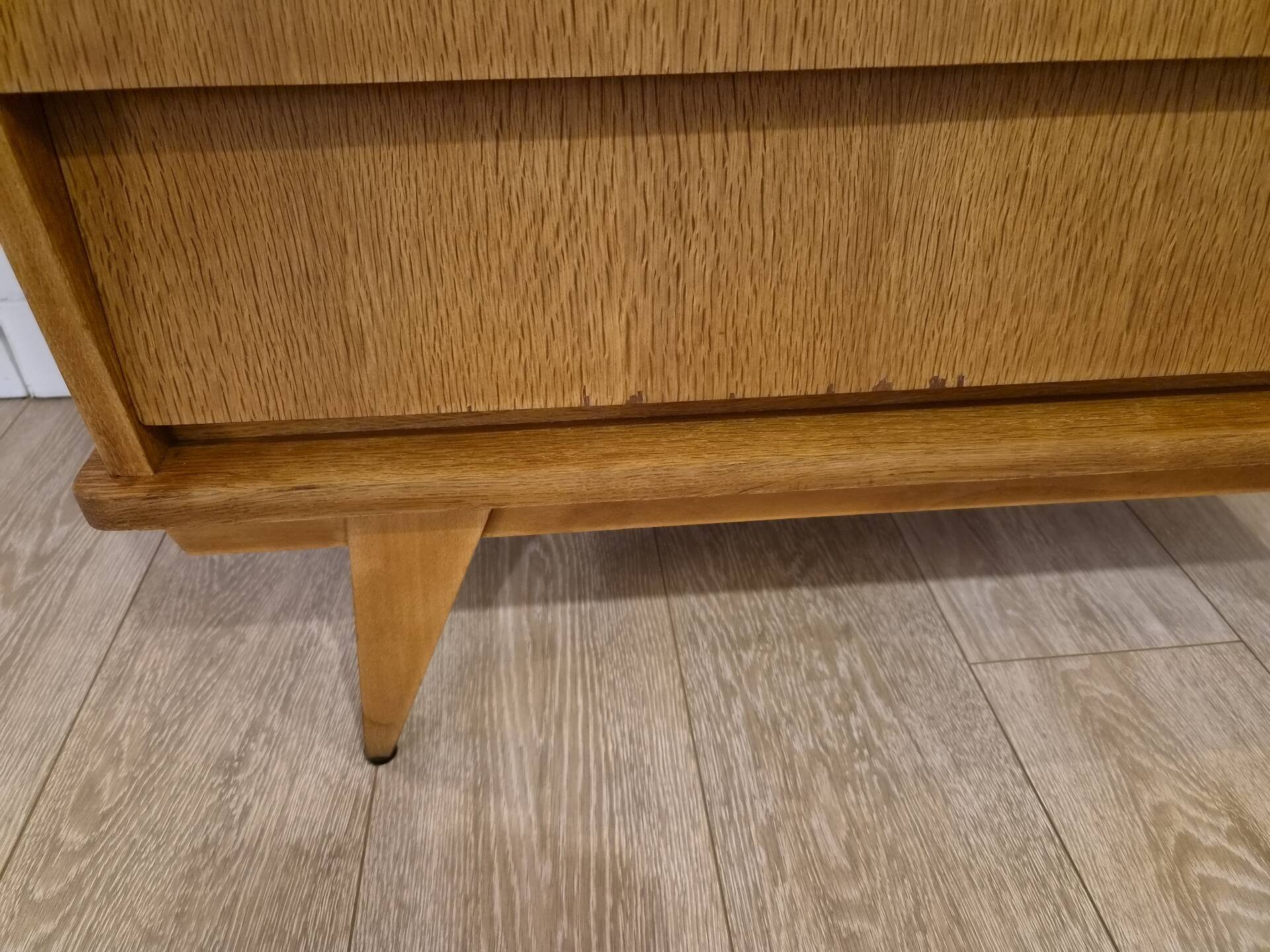 Commode vintage chêne