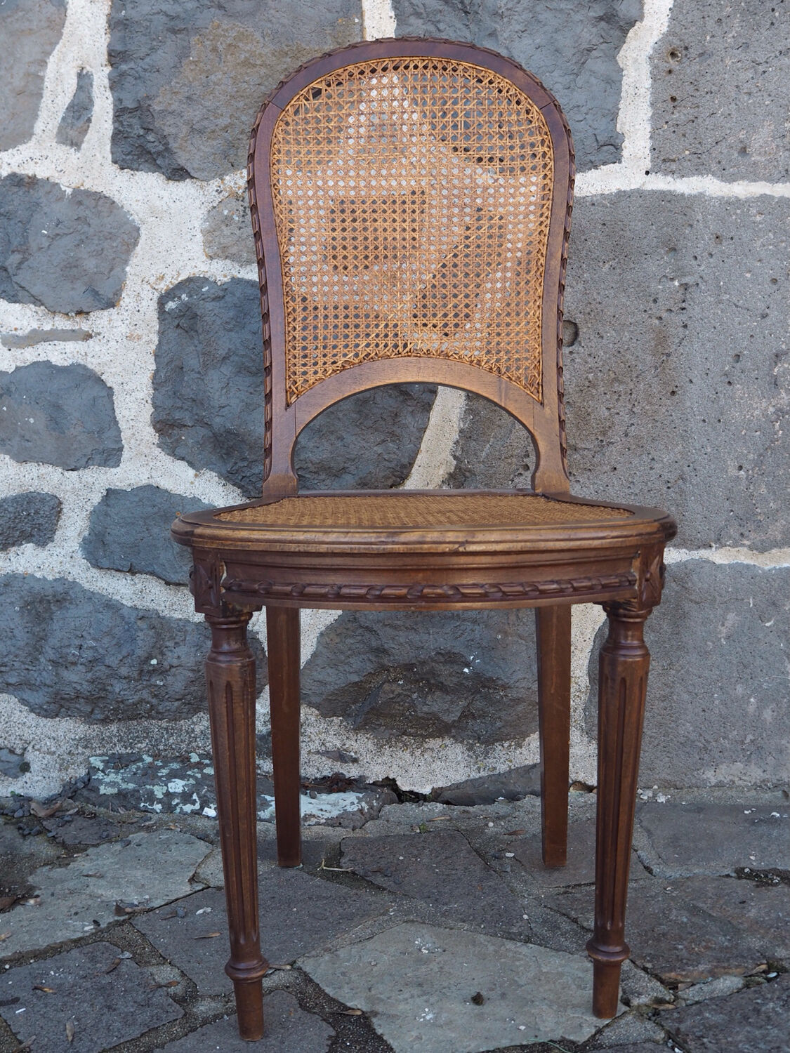 Pair of canes chairs