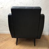 Armchair in leatherette 50s 60s