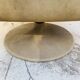 Vintage De Sede leather swivel chair, tulip base.