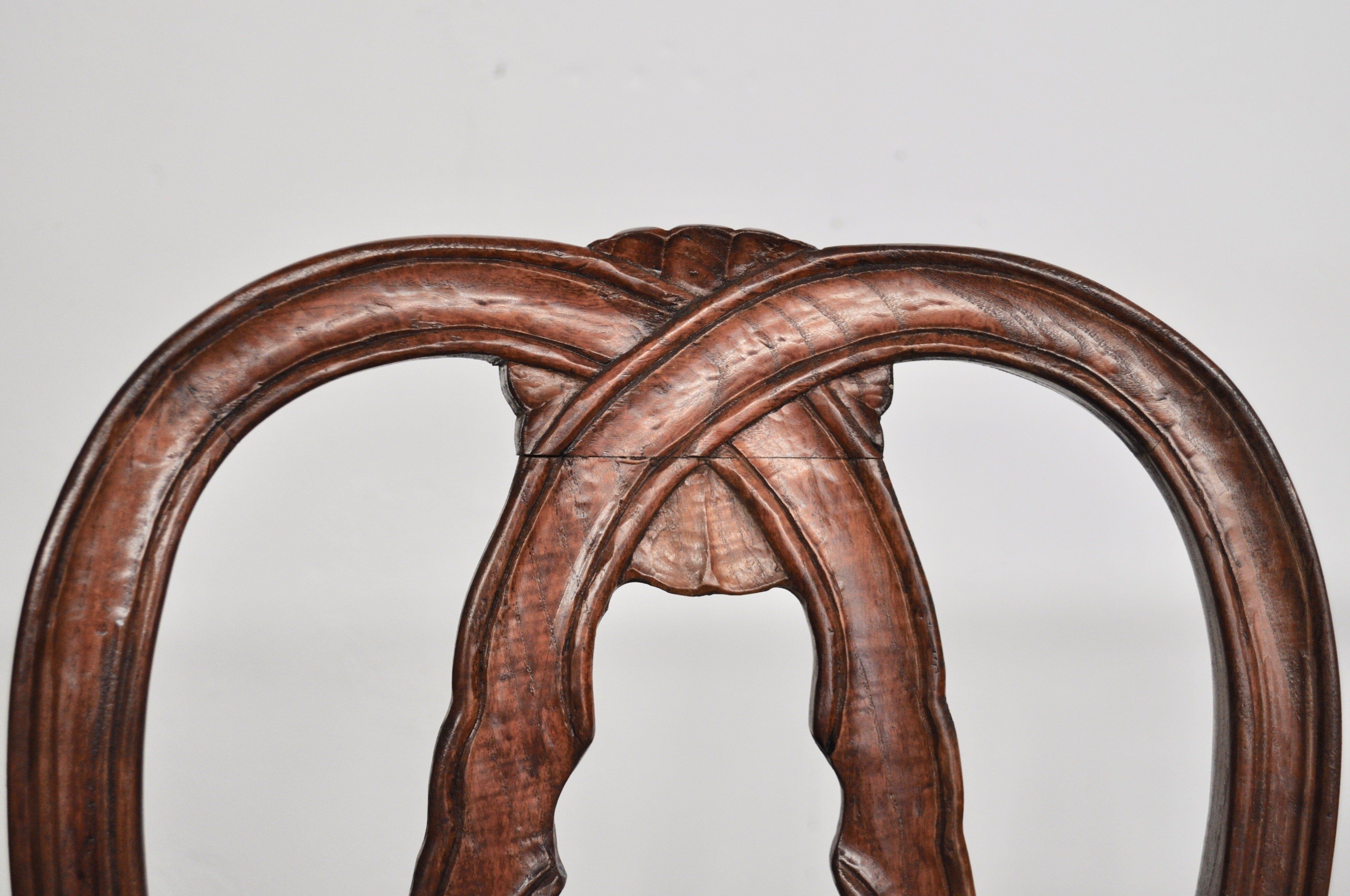 Mid-Century Italian Ash Dining Chairs, 1950s