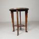 Art Deco table with brass top, Amsterdam School, 1930s