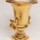 Medici-shaped vase in gilded Paris porcelain.