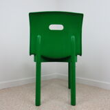 Stackable Chairs K 4870 Design Anna Castelli Ferrieri for Kartell Edition 1985 - - (Set of 4 Pcs)