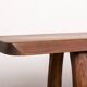 Pair of Scandinavian benches in Solid Elm by Olavi Hanninen 1960.