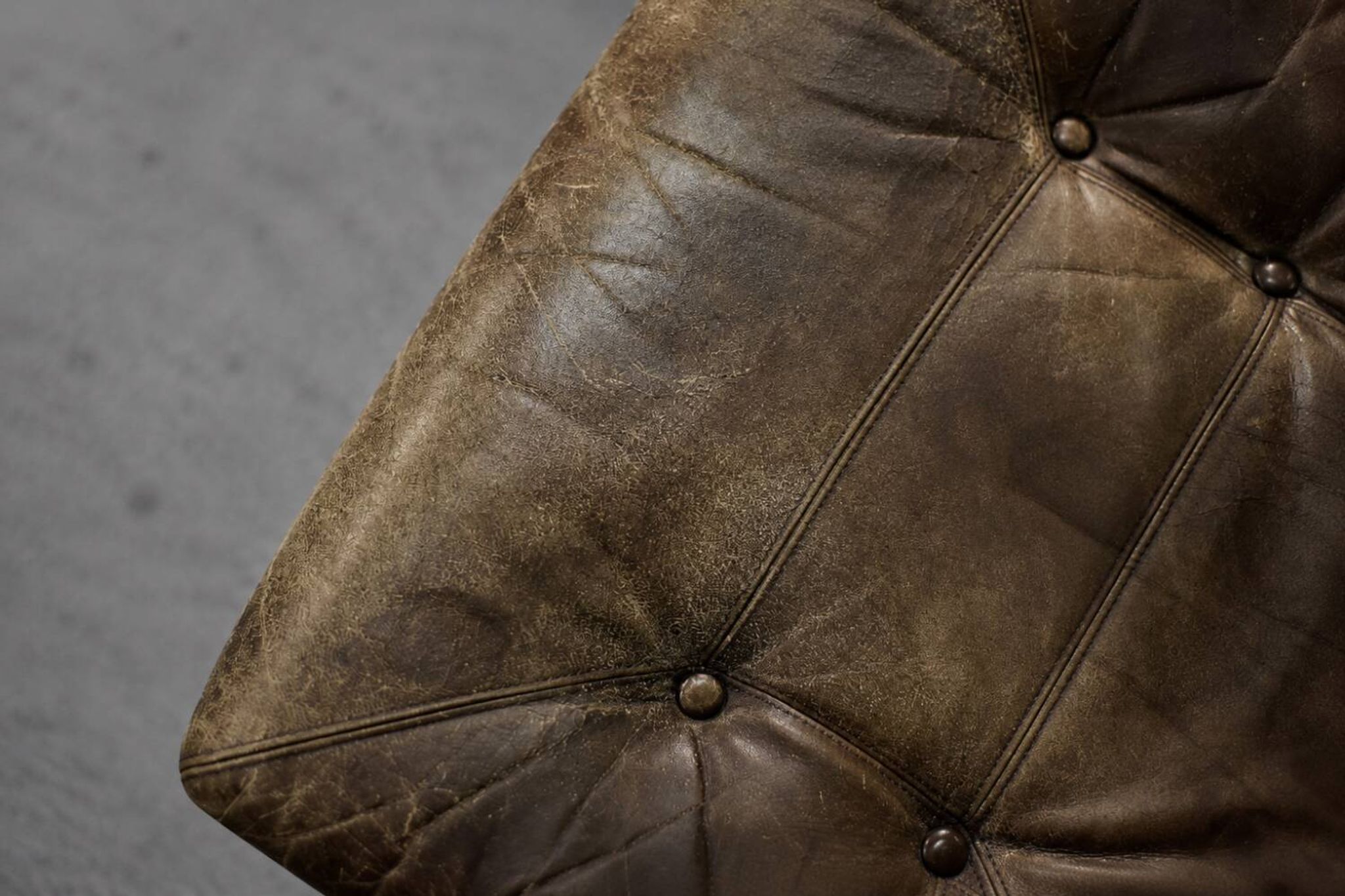 Vintage MidCentury Danish Beech&Leather High Armchair from Farstrup Møbler