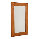 Scandinavian curly birch mirror, 1950s