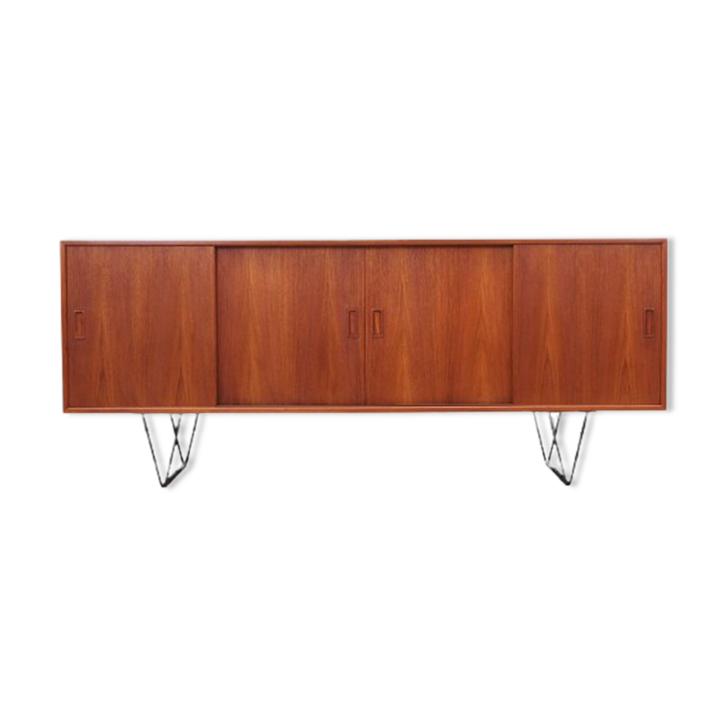 Teak sideboard, Danish design, 1970s, designer: Erik Jensen, production: Westergaards Møbelfabrik