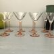 Rosaline 8 glasses set