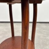 Curved wooden coffee table by Thonet