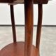 Curved wooden coffee table by Thonet
