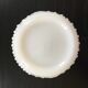 White opaline flowerpot