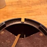 Jumbo “Bolide” Bakelite and copper lamp
