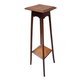 Selette ancienne en bois, style art nouveau