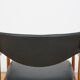 Fauteuil vintage en teck et cuir, Danemark, 1960