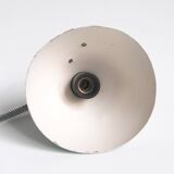 Vintage lacquered metal desk lamp