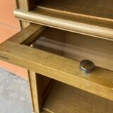 Modular Bookcase in Walnut and Oak by MD, 1960-70s
