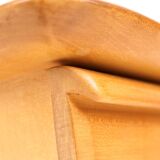 Wall console in solid wood, Switzerland 1940s