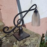 Art Deco piano lamp Treble Clef 1925