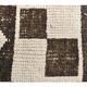 Vintage Geometric Turkish Oushak Hand-Knotted Runner 88x320
