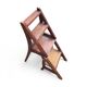 Franklin ladder chair / library chair / 4-step ladder chair / folding step stool chair