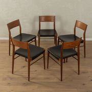 1950s Dining chairs, Georg Leowald for Wilkhahn