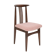 Blush Pink Bouclé Chair, Mid-Century Modern, designed by Mr. Zielinski, Europe, 1960s