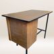 Bureau en métal, bois et formica