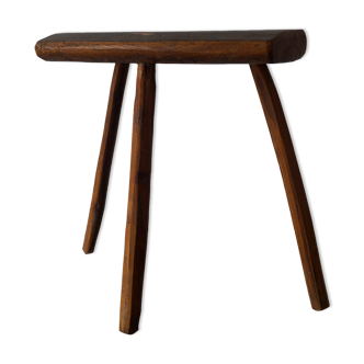 Tabouret design brutaliste 1940