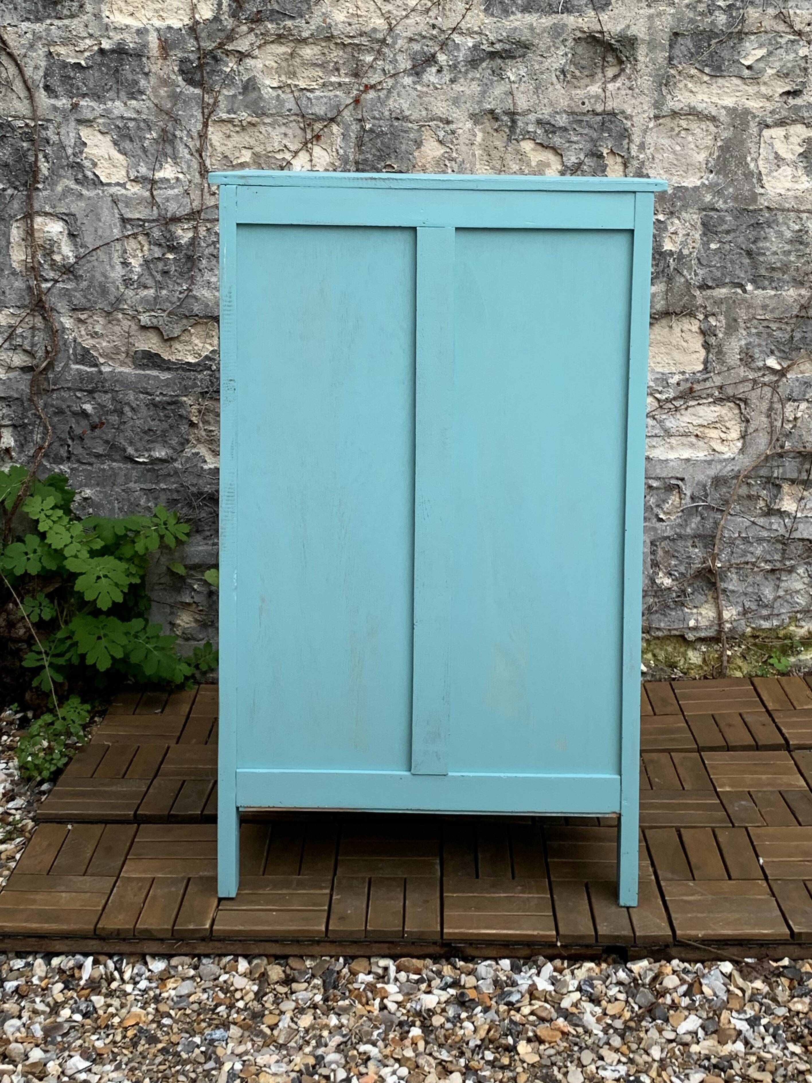 Mado turquoise sideboard vintage 1950