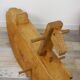 50s wooden rocking horse