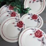 6 plates Moulin des Loups