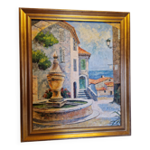 Tableau fontaine Provence