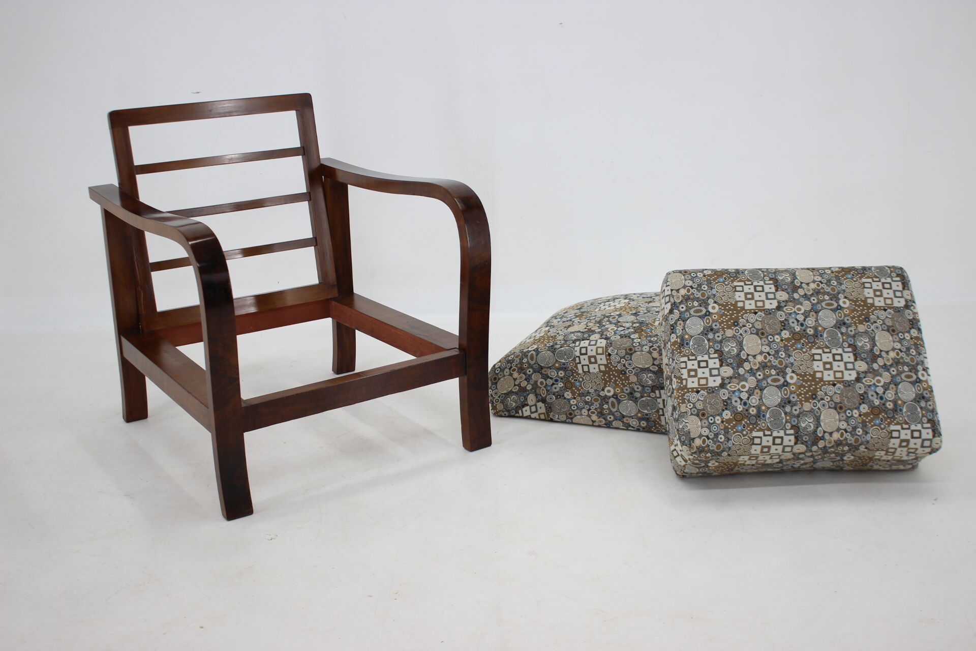 1930s Art Deco Armchair ,Czechoslovakia