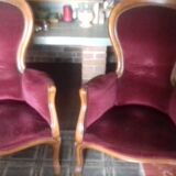 Burgundy Bench