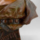 Terracotta bust of Judith by Ricardo Aurilli, circa 1900-1910