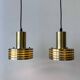 Set vintage pendant lamps Frandsen