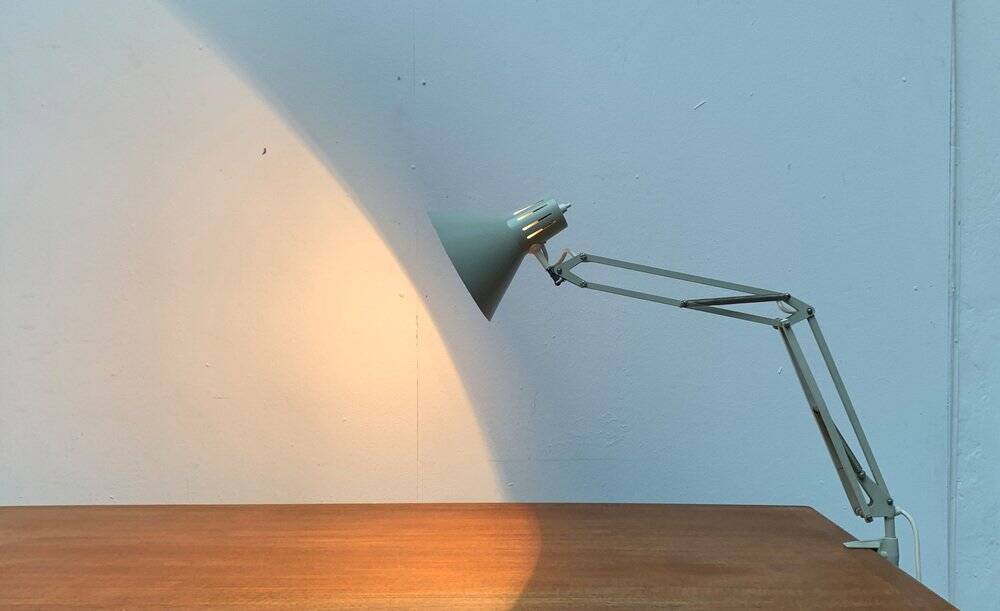 Danish table lamp from the mid-century, 1960s.