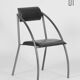 Monica chair by Jean-Louis Godivier for UP8, 1986