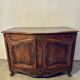Carved Provencal buffet in Louis XV style with 2 doors