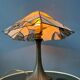 Art Deco stained glass table lamp