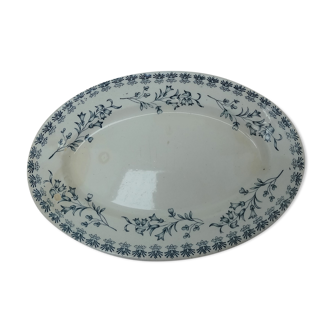 Oval flat campanula pattern