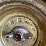 Christofle brass candle holder