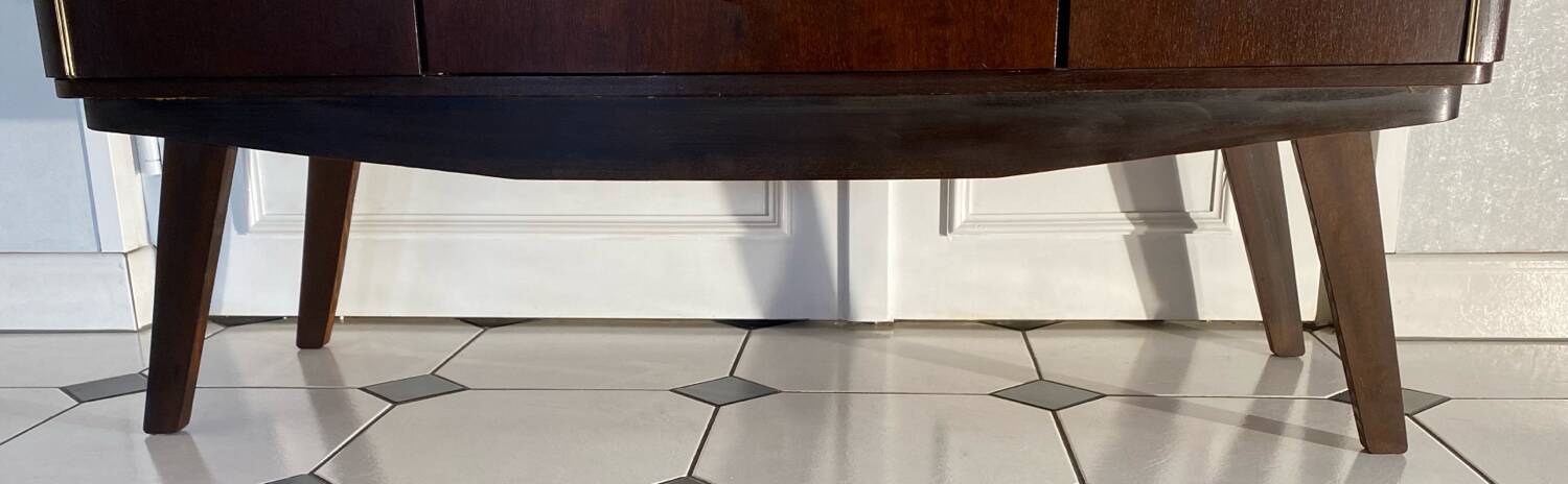 Vintage compass feet sideboard