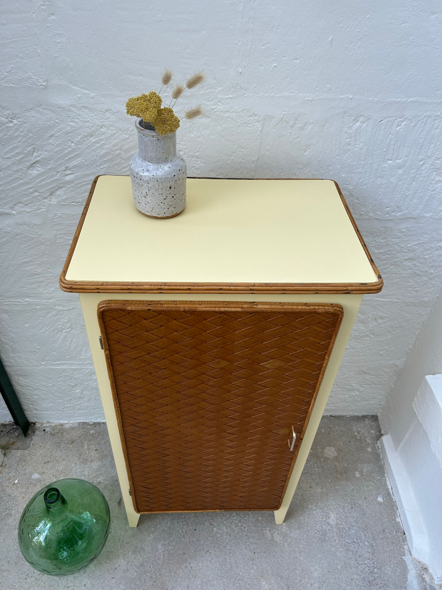 Small renovated vintage wardrobe